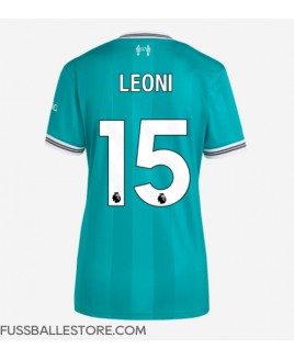 Günstige Liverpool Giovanni Leoni #15 3rd trikot Damen 2025-26 Kurzarm